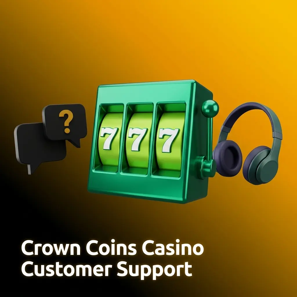 Crown Coins Casino customer support channels including live chat, email, and help center for payment assistance