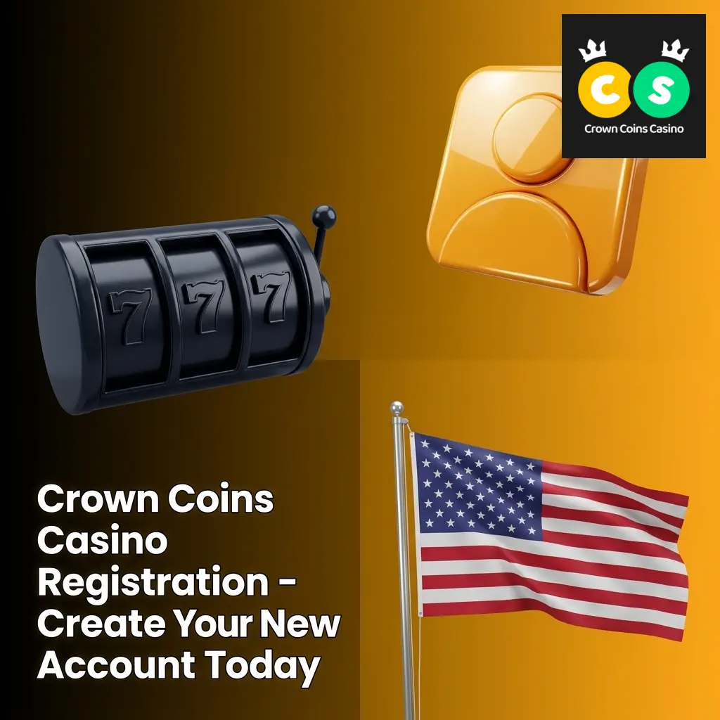 Crown Coins Casino registration page showing sign-up form to claim 100000 Crown Coins and 2 Sweeps Coins welcome bonus