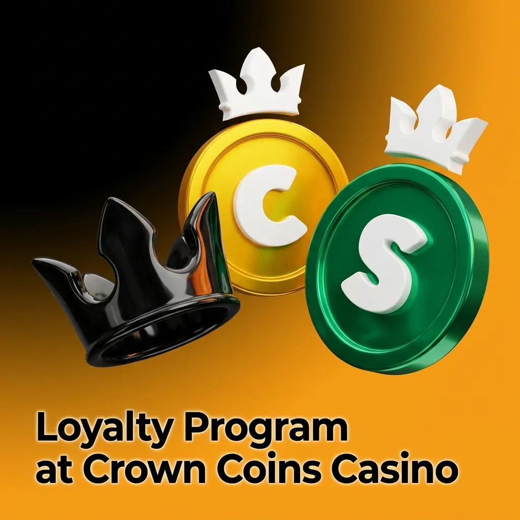 Crown Coins Casino VIP loyalty program tiers from Bronze to Diamond with escalating rewards and benefits